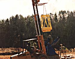 Mating the optical tube to the fork mount