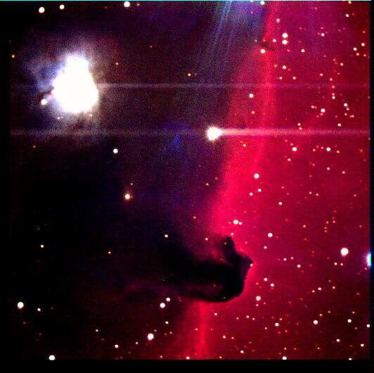 IC 434 &mdash; The Horsehead Nebula region